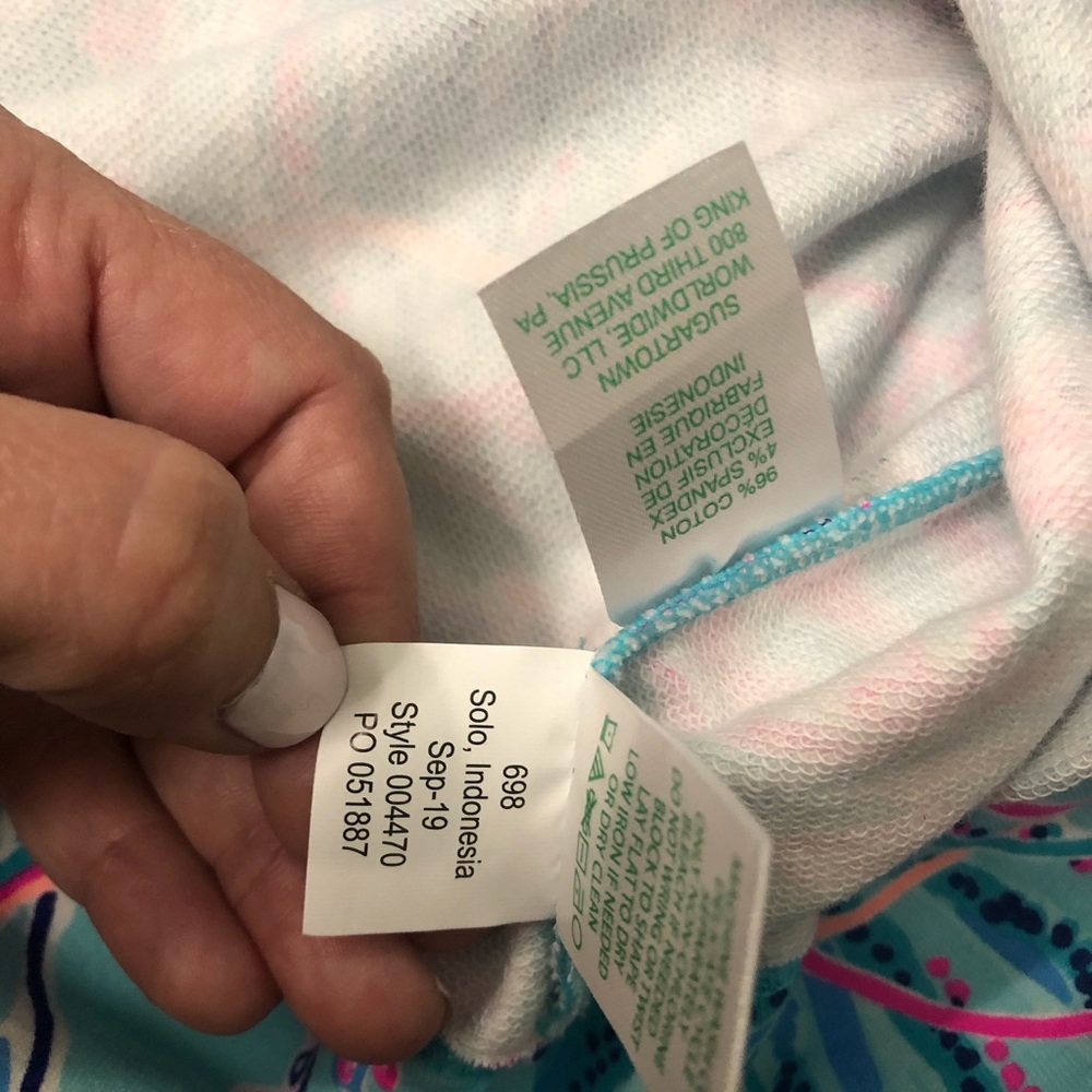 NWT Lilly Pulitzer- Long Sleeve Harper Shift Dress - Picture 5 of 6